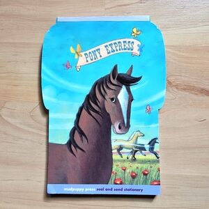 Stationery mudpuppy press Seal and Send Pony Express